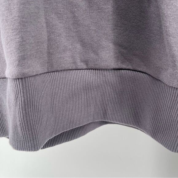 90 Degree by Reflex Women’s Blackened Pearl Drop Shoulder Cropped Hoodie Medium - Picture 6 of 14